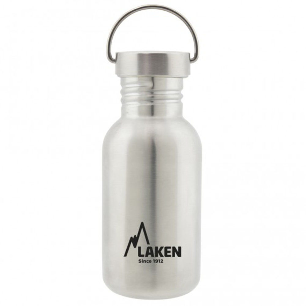 Laken Stainless Steel Basic Bottle w S/S Cap