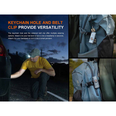 Fenix E06R 3-in-1 Keychain Torch