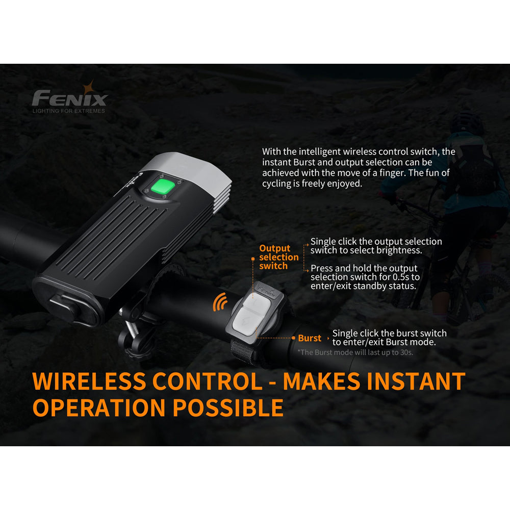 Fenix BC30 V2.0 Wireless Remote Switch Bike Light