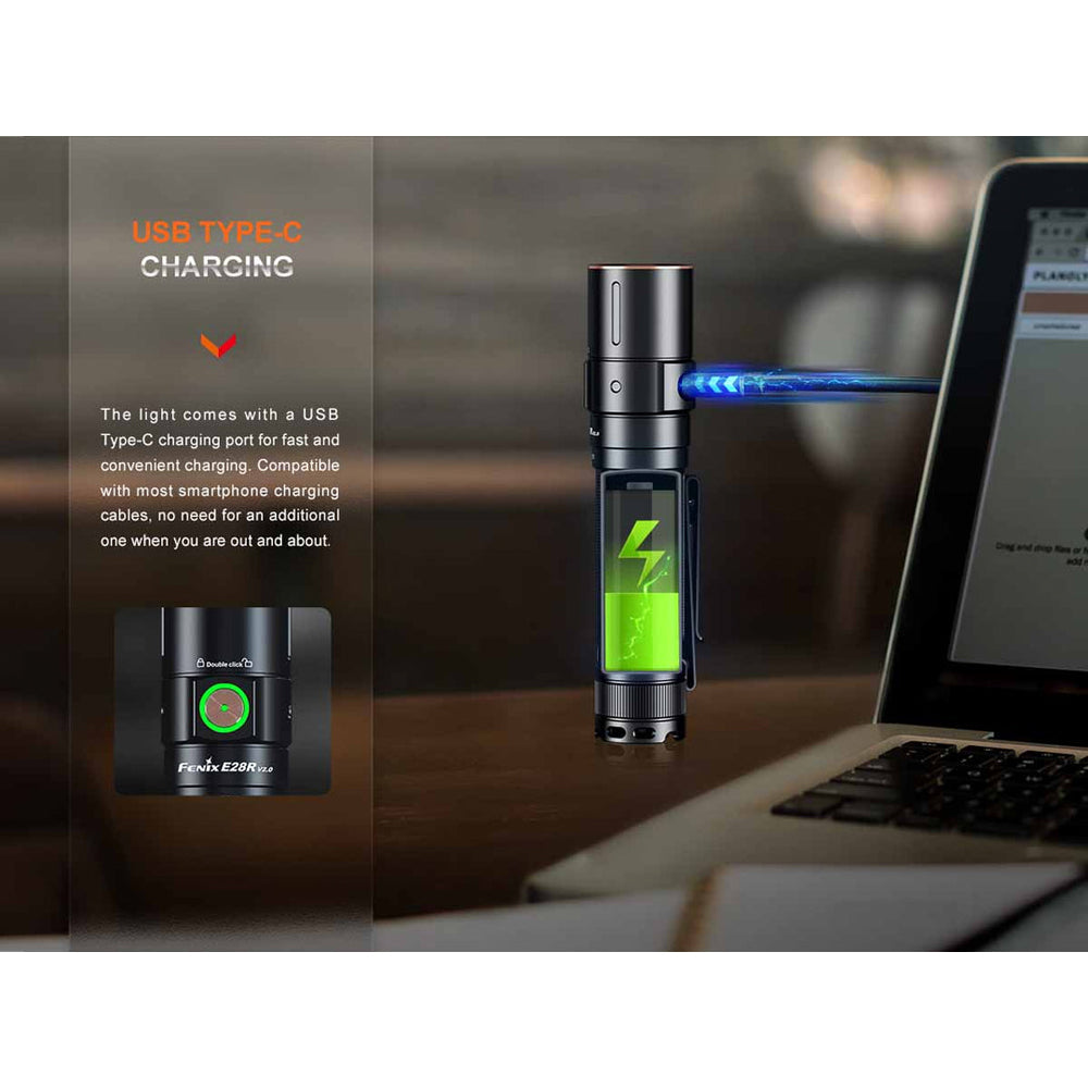 Fenix E28R V2.0 Pocket-Sized Torch
