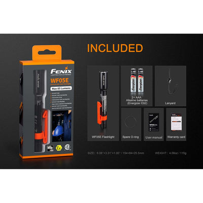 Fenix WF05E Intrinsically Safe LED Flashlight