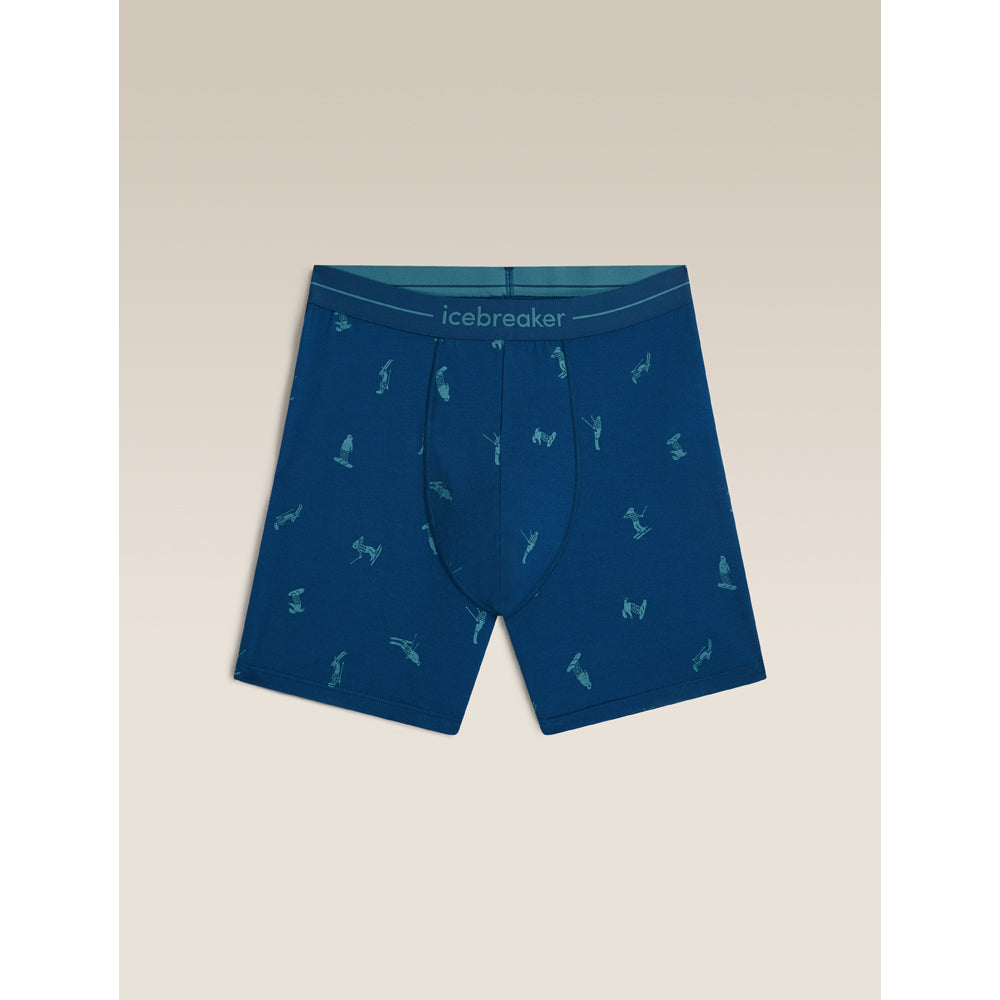 Icebreaker Merino 150 Anatomica Boxers Snow Day Mens