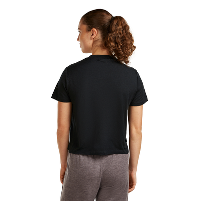 Icebreaker Merino 150 Tech Lite SS Flora Crop Tee Women's
