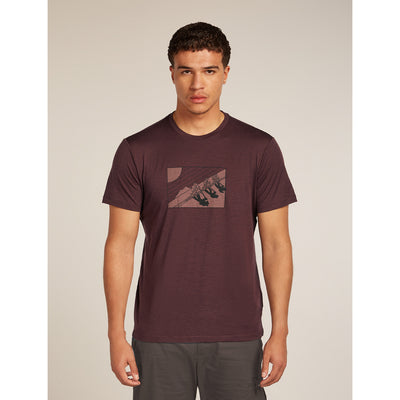 Icebreaker Merino 150 Tech Lite SS In The Wild Mens