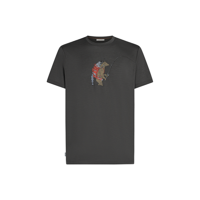 Icebreaker Merino 150 Tech Lite SS Tee Bear Catch Men's