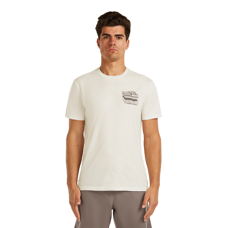 Icebreaker Merino 150 Tech Lite SS Tee Evolving Layers Men's