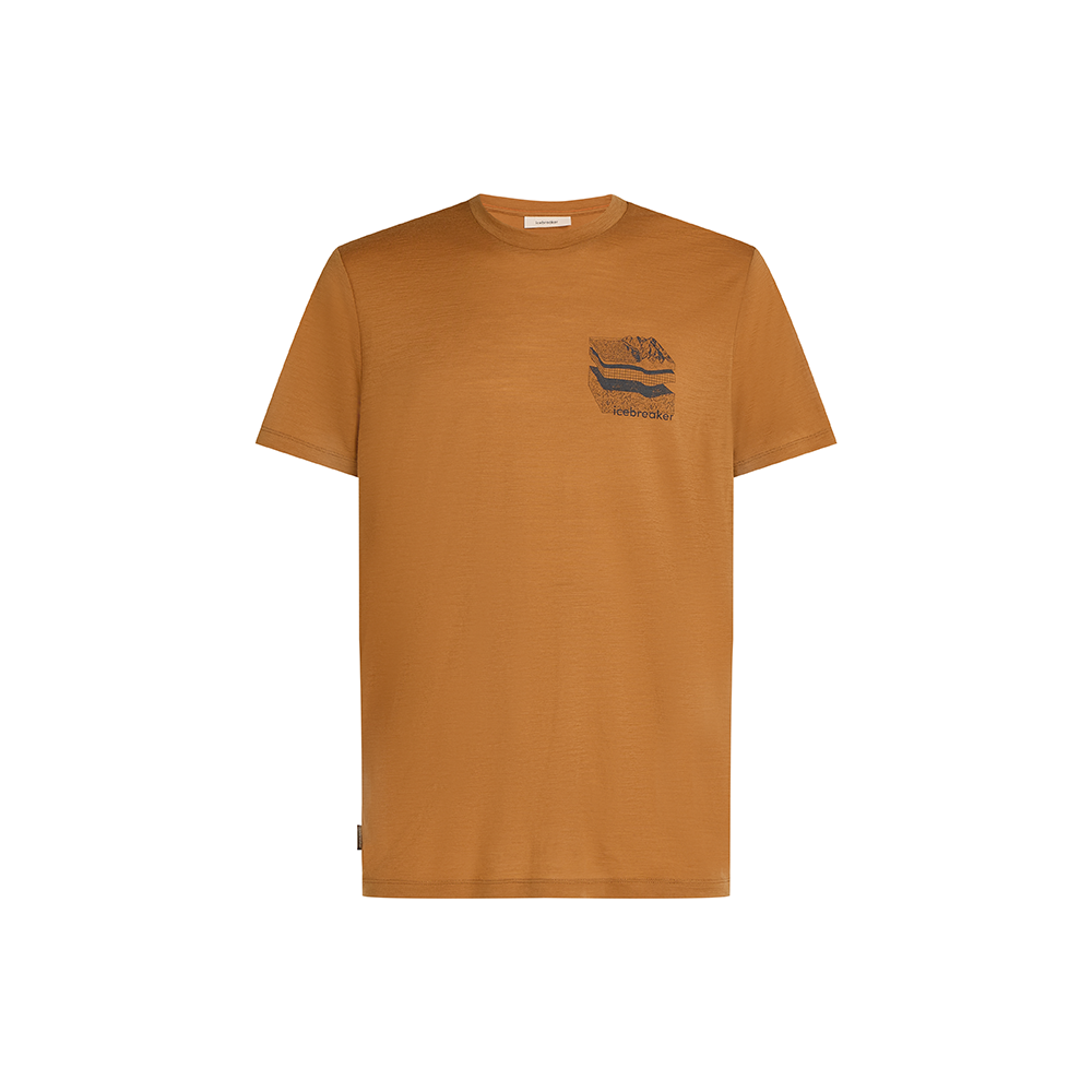 Icebreaker Merino 150 Tech Lite SS Tee Evolving Layers Men's