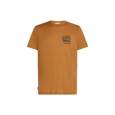 Icebreaker Merino 150 Tech Lite SS Tee Evolving Layers Men's