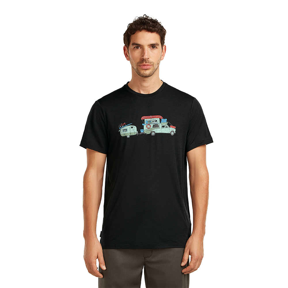 Icebreaker Merino 150 Tech Lite SS Tee Transportage Men's