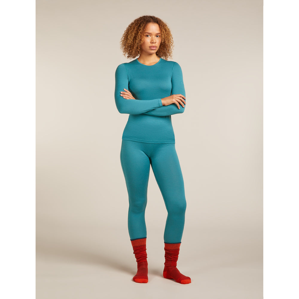 Icebreaker Merino 200 Oasis LS Crewe Womens