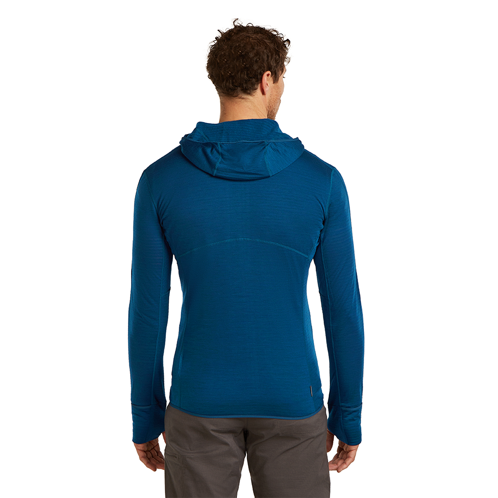 Icebreaker Merino 200 RealFleece Descender LS Zip Hoodie Men’s