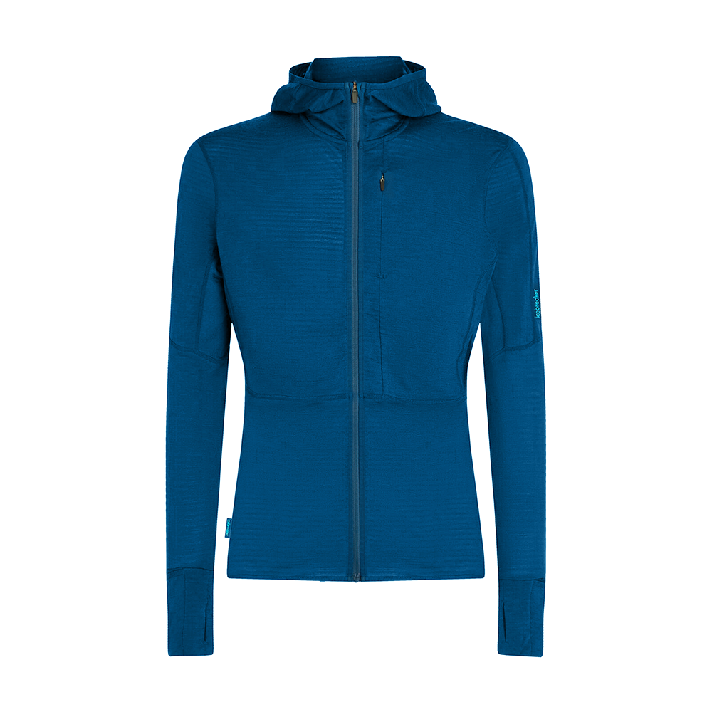 Icebreaker Merino 200 RealFleece Descender LS Zip Hoodie Men’s