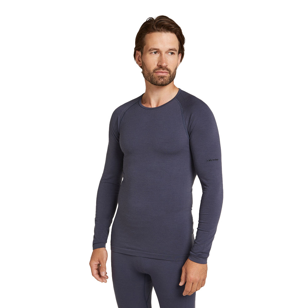 Icebreaker Merino Blend 260 ZoneKnit Seamless LS Crewe Mens