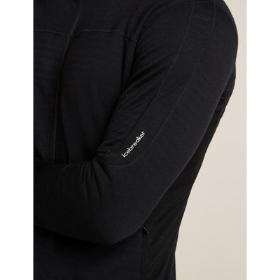 Icebreaker Merino Blend 300 RealFleece Descender LS Zip Mens