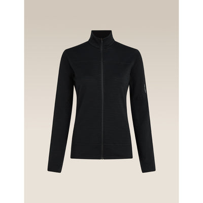 Icebreaker Merino Blend 300 RealFleece Descender LS Zip Womens