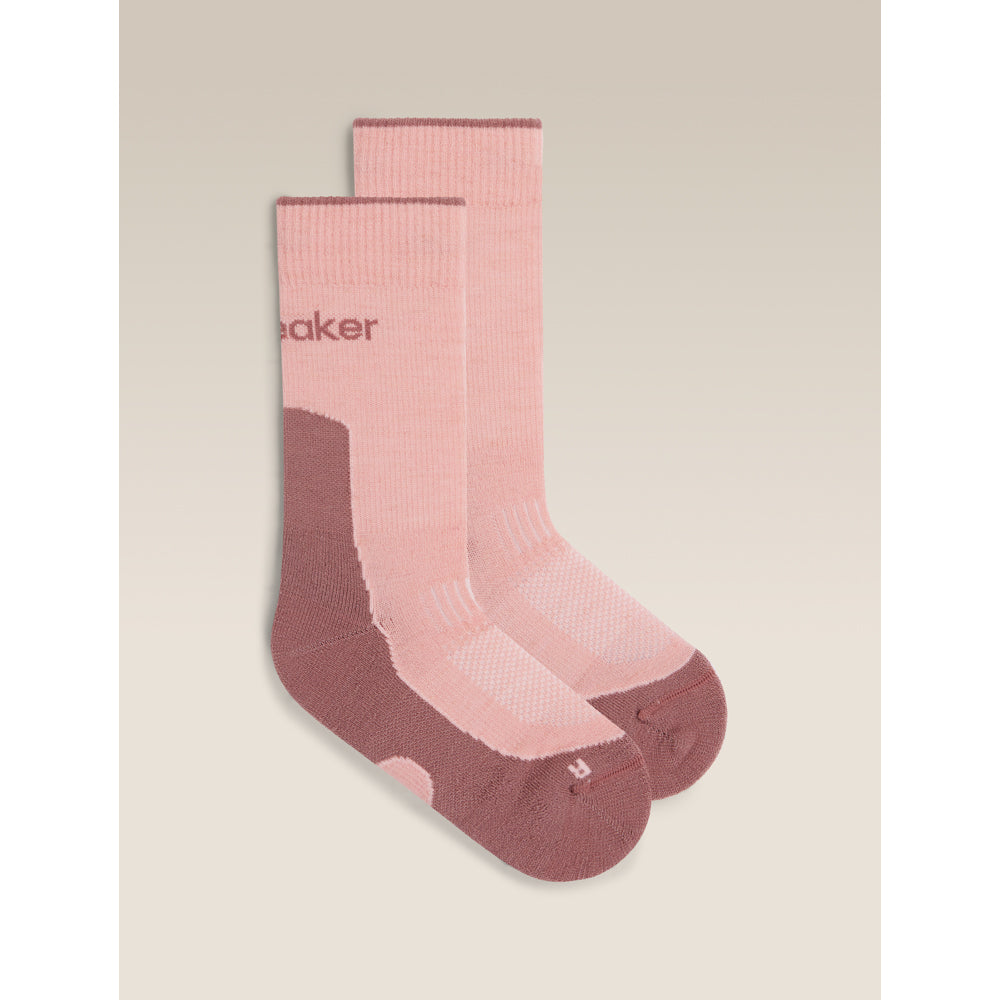 Icebreaker Merino Hike+ Light Crew Womens