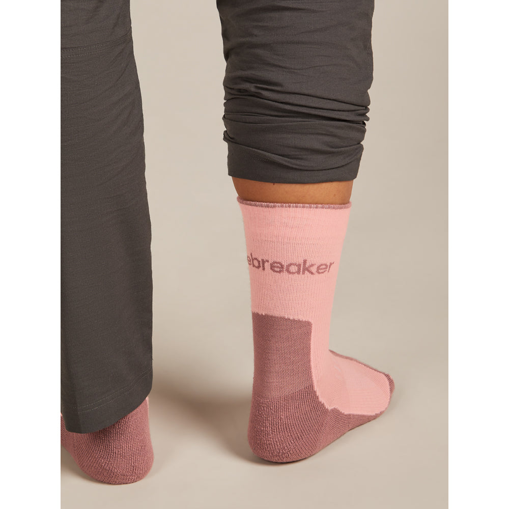 Icebreaker Merino Hike+ Light Crew Womens