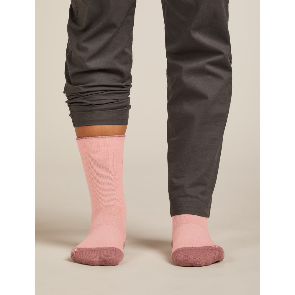 Icebreaker Merino Hike+ Light Crew Womens