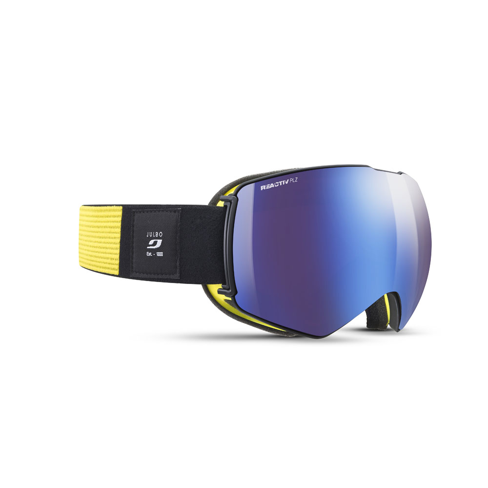 Julbo Lightyear Goggles – REACTIV Photochromic Lens, SuperFlow Pro Anti-Fog Ventilation, Frameless For Skiing & Snowboarding