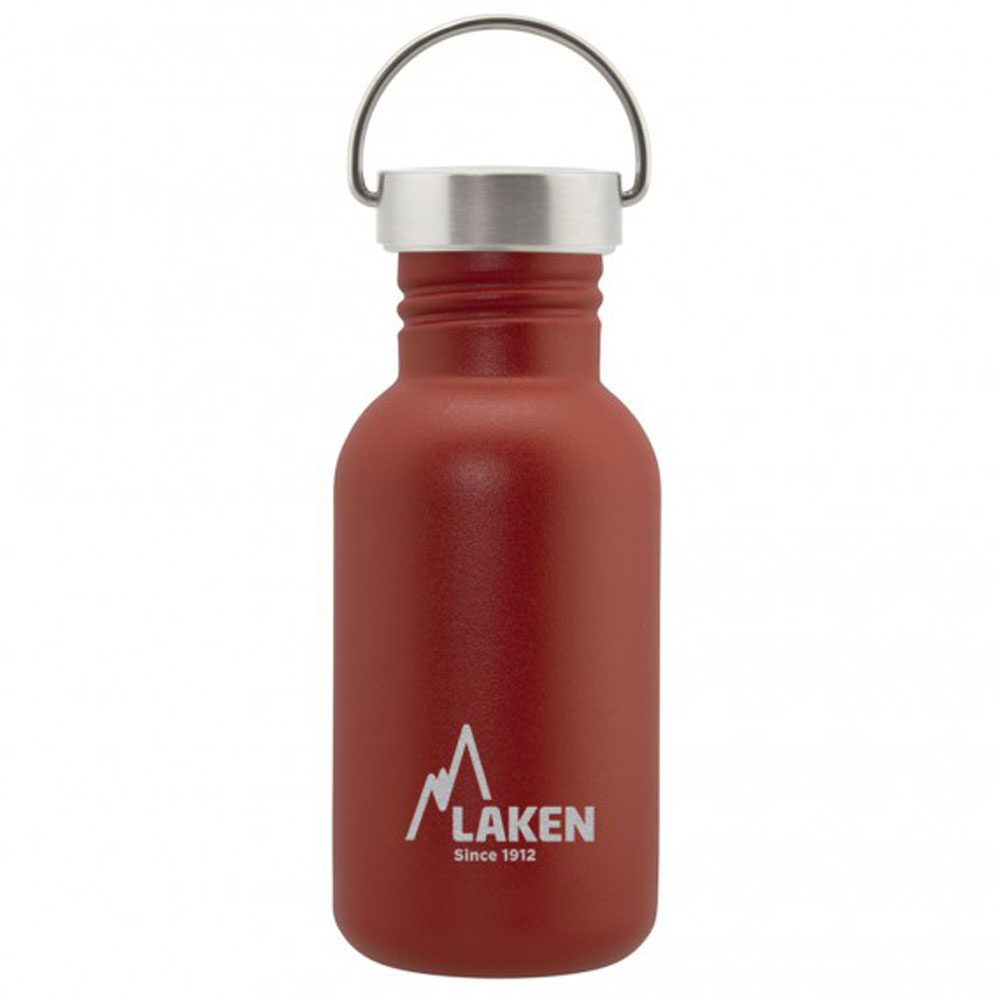 Laken Stainless Steel Basic Bottle w S/S Cap