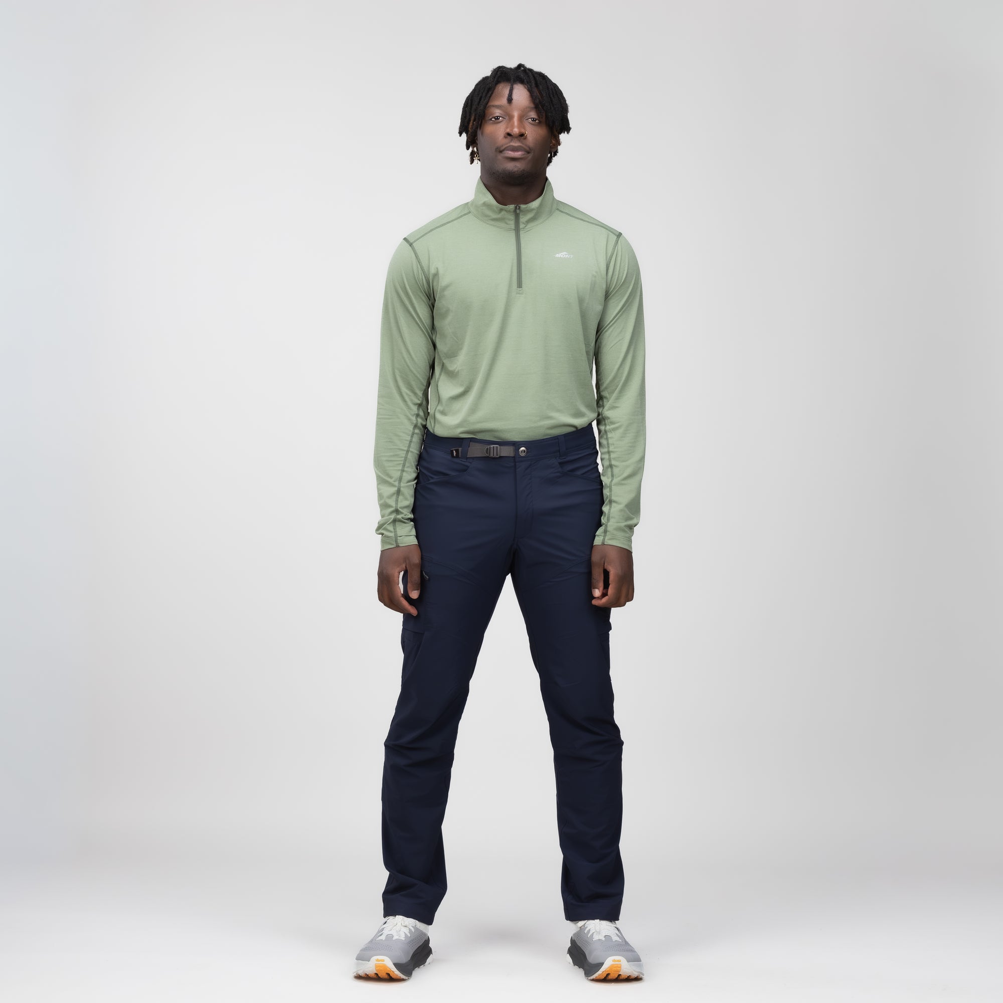Sundance Long Sleeve Zip Tee Men's