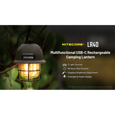 Nitecore LR40 Rechargeable Camping Lantern