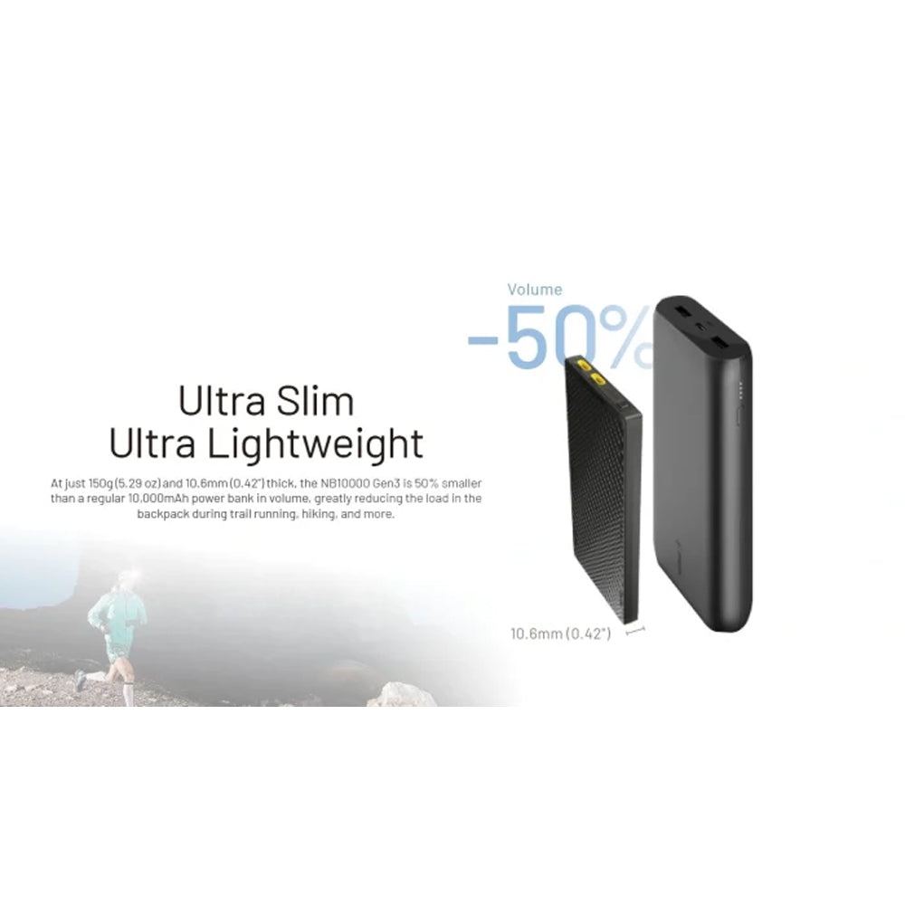 Nitecore NB10000 Gen3 Ultra-Slim Power Bank