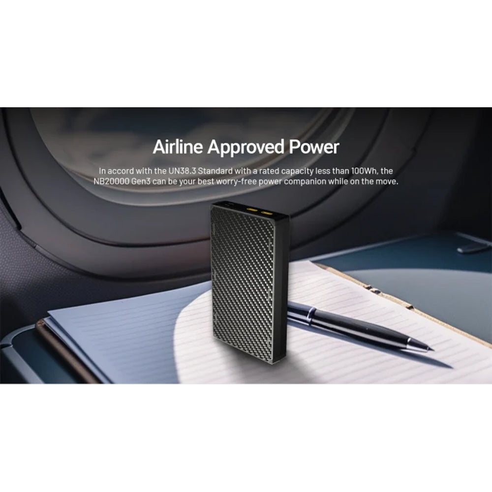 Nitecore NB20000 Gen3 Ultra-Slim Power Bank