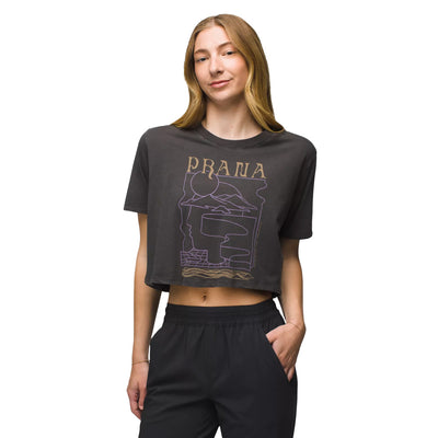 Prana Everyday Graphic Crop Tee Womens