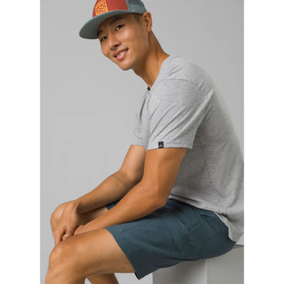 Prana Mens Stretch Zion Short II 8"