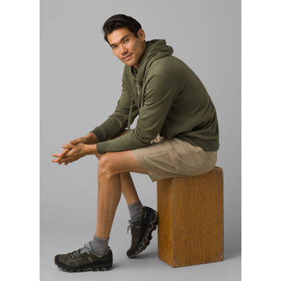 Prana Mens Stretch Zion Short II 8"