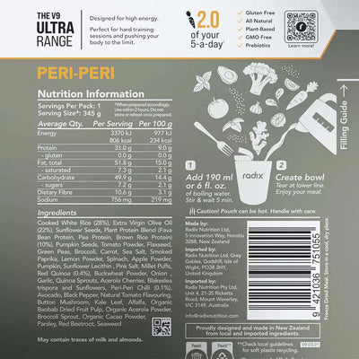 Radix Nutrition Ultra 800 Plant-Based