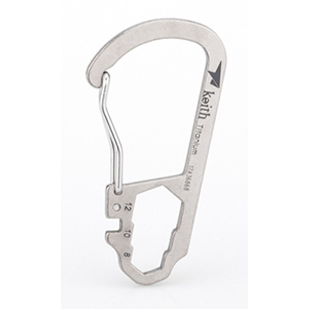 Keith Titanium Ruler Carabiner