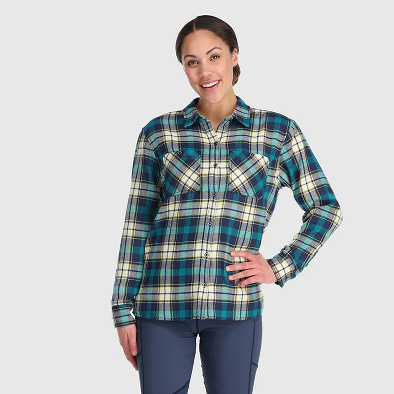 Outdoor Research Feedback Flannel Shirt Womens