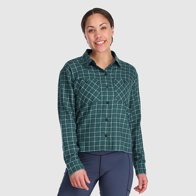 Outdoor Research Womens Feedback Lightweight Flannel Shirt