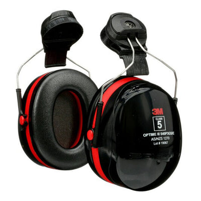3M Peltor Optime III Helmet Attached Earmuff