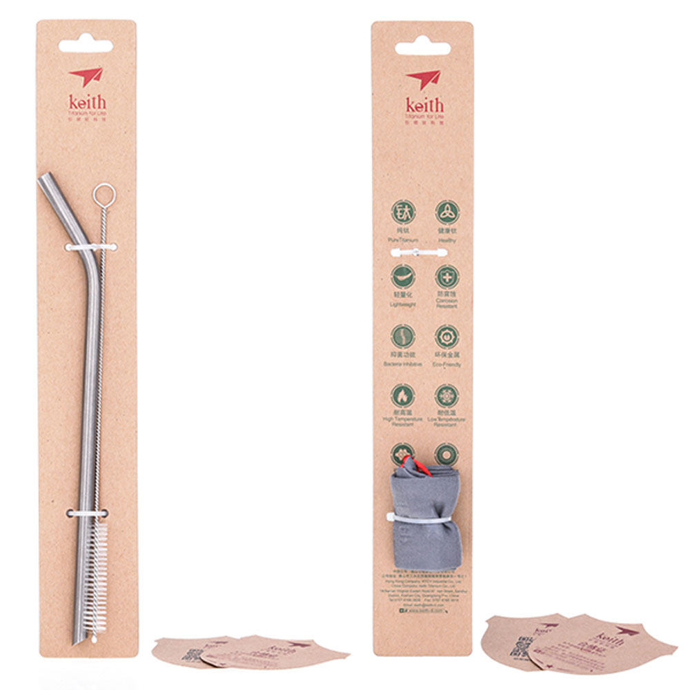 Keith Titanium Drinking Straw