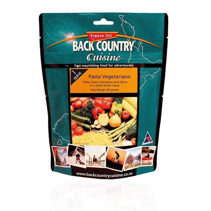 Back Country Food Pasta Vegetariano