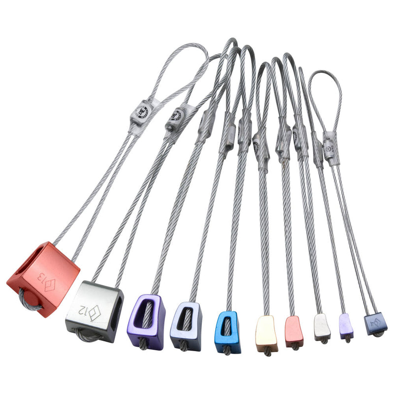 Black Diamond Anodised Wire Stopper Set 4-13