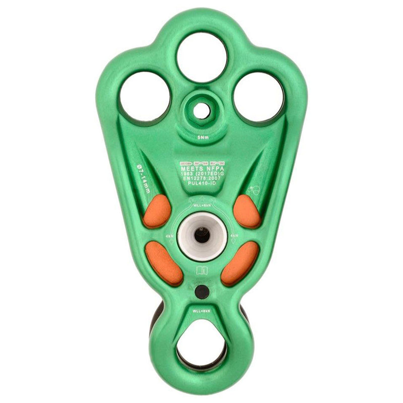 DMM Rigger Becket Pulley Green/Grey