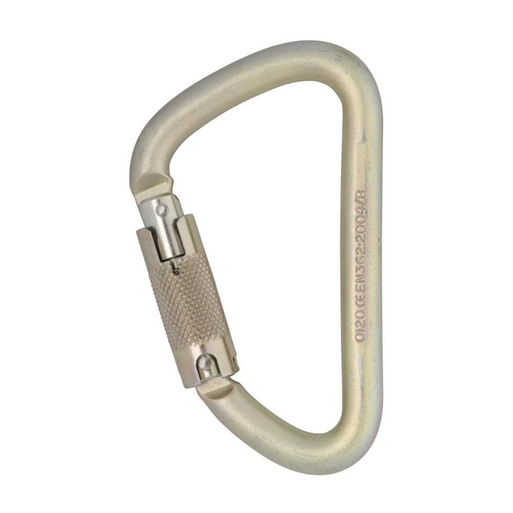 DMM 12mm Steel Klettersteig Locksafe Light Gold