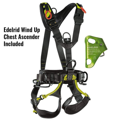 Edelrid Vertic Triple Lock with Wind Up Ascender CLEARANCE (Mfg. 2016)