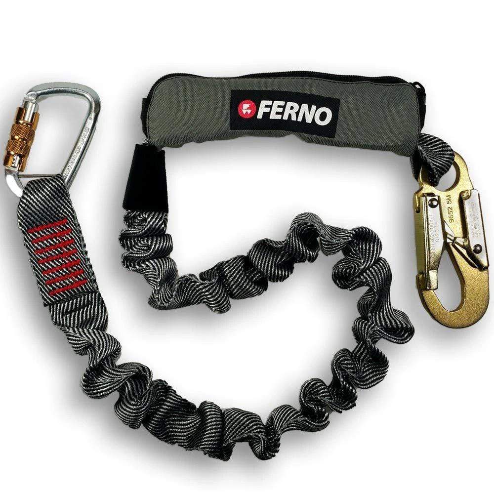 Ferno Lanyard Elasticised 2M TL Biner/Double Hook
