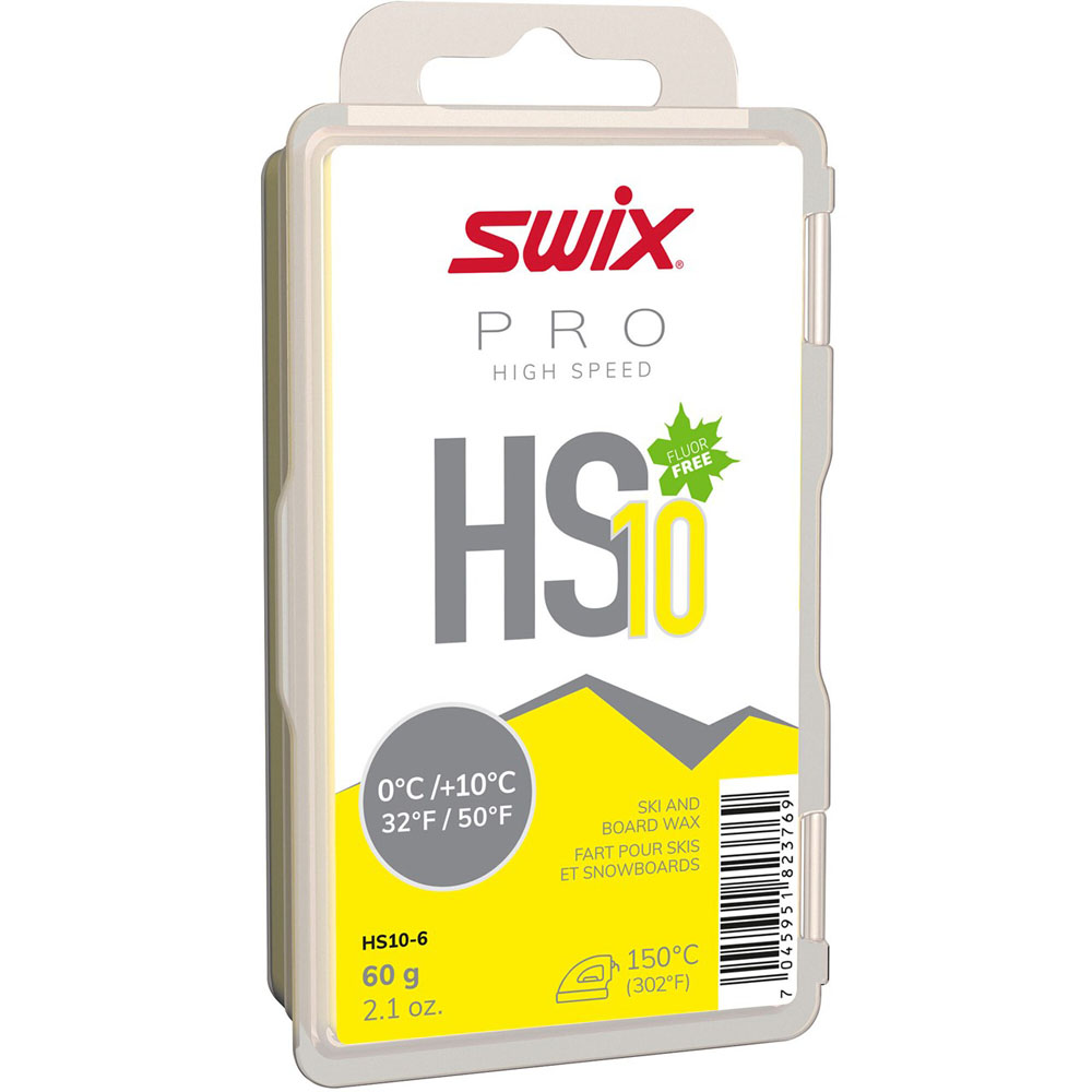 Swix Pro High Speed Wax Fluoro Free HS10