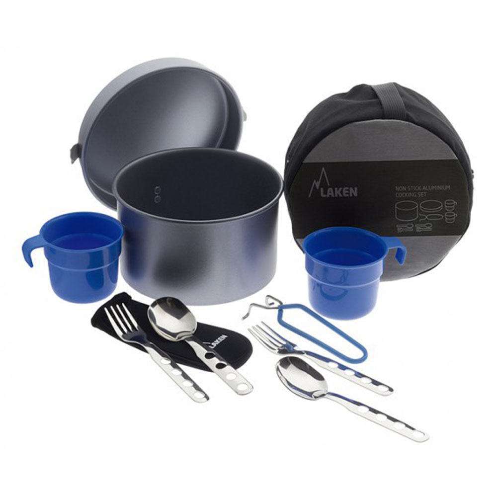 Laken 2 Person Non-Stick Aluminium Cooking Set