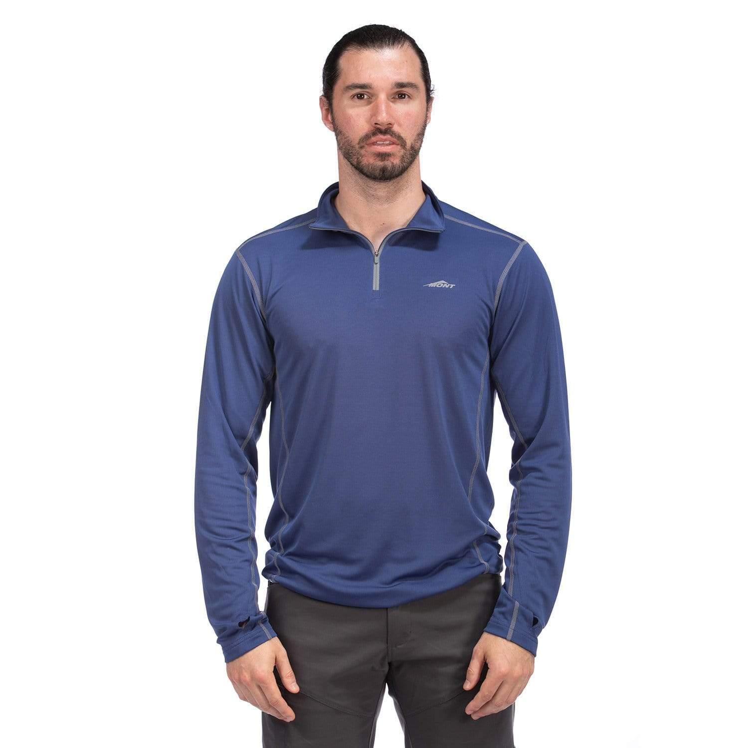 Reactor Long Sleeve Zip Tee Men Clearance