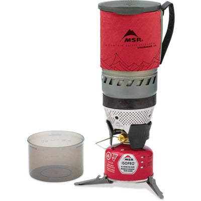 MSR Windburner Personal Stove System 1L Red #33-972-3