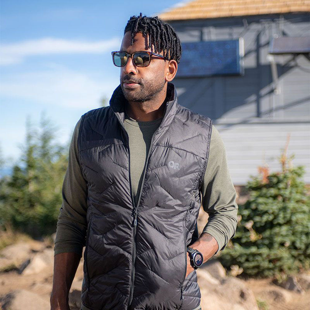 Outdoor Research Gilet Homme - SuperStrand LT - storm Outdoor Research Gilet Homme - SuperStrand LT - storm