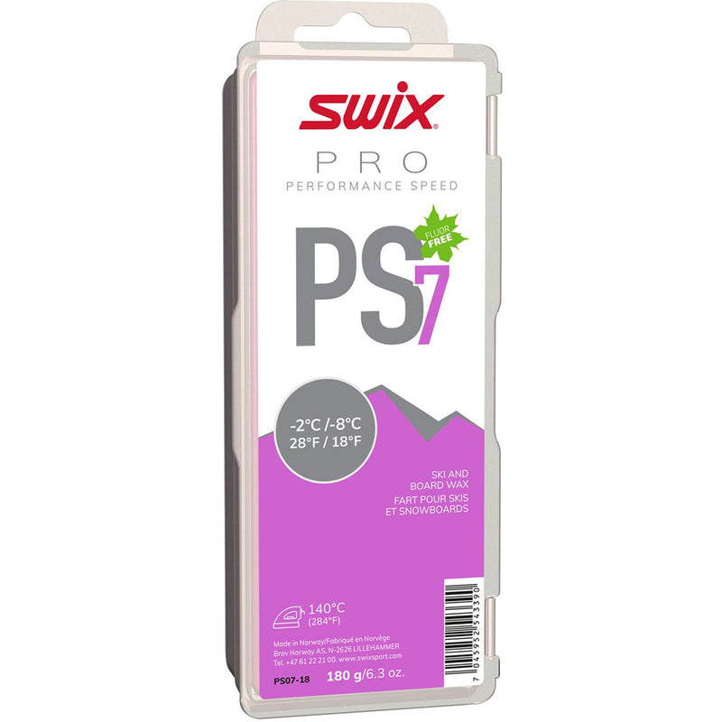 Swix Performance Speed Wax Fluoro Free PS7