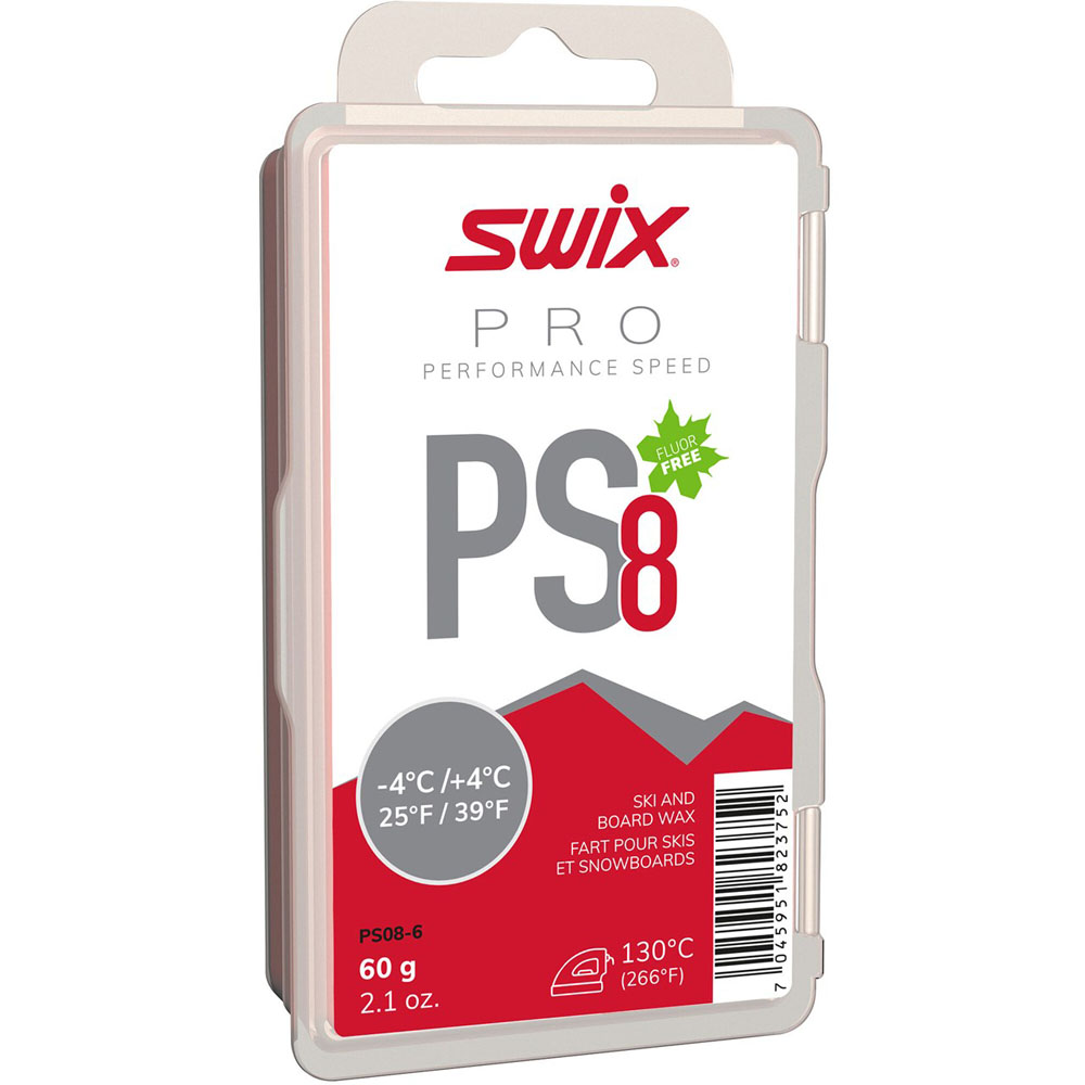 Swix Performance Speed Wax Fluoro Free PS8